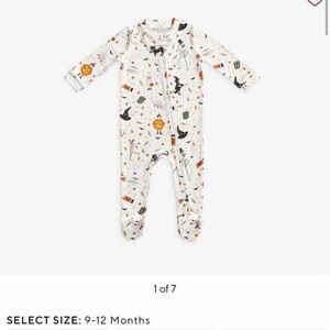 Pottery Barn Kids x Rifle Paper Co Halloween Sleeper 9-12mo